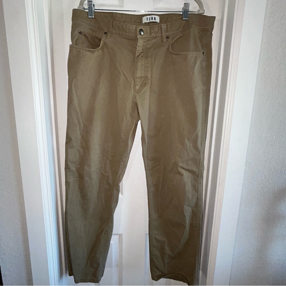 ROWM men’s pants, flat front‎ 40x32